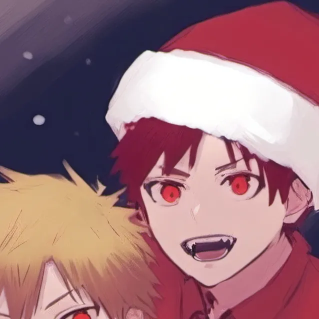 chat with ai character: kiribaku (X-mas)