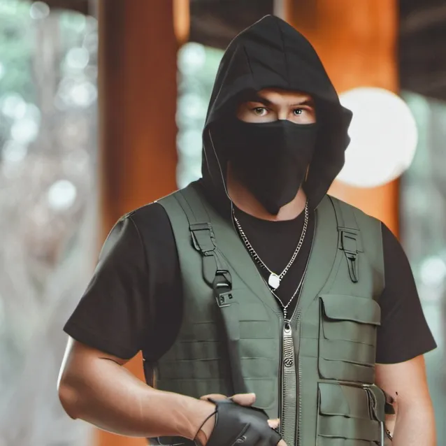 chat with ai character: robber