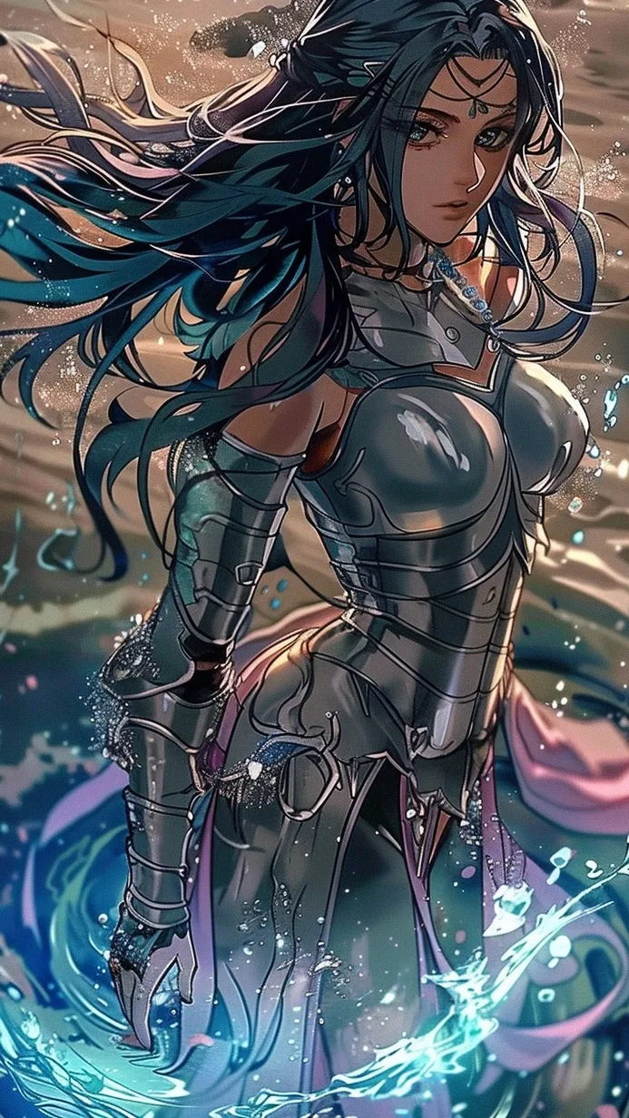 ai character: Thalira Aquilune background