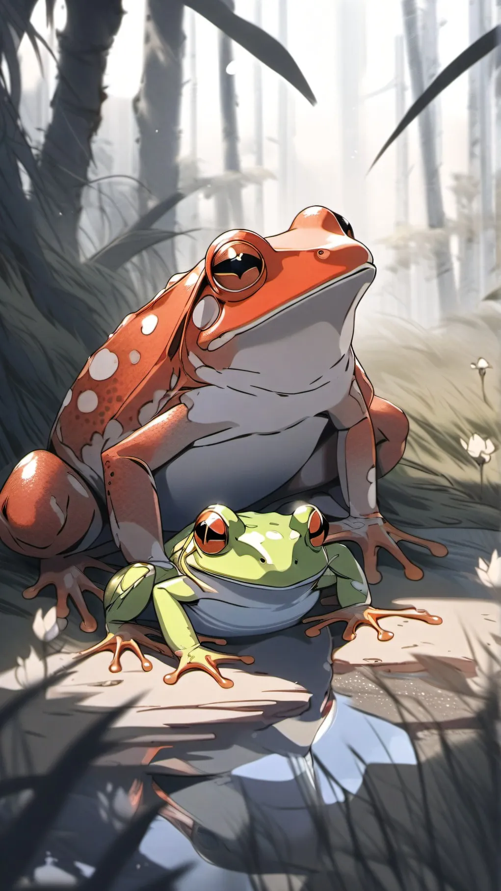 ai character: 𓆏 background