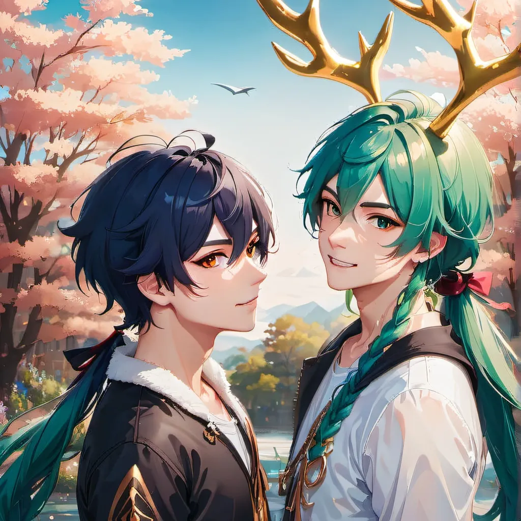 chat with ai character: Caspian & Florian