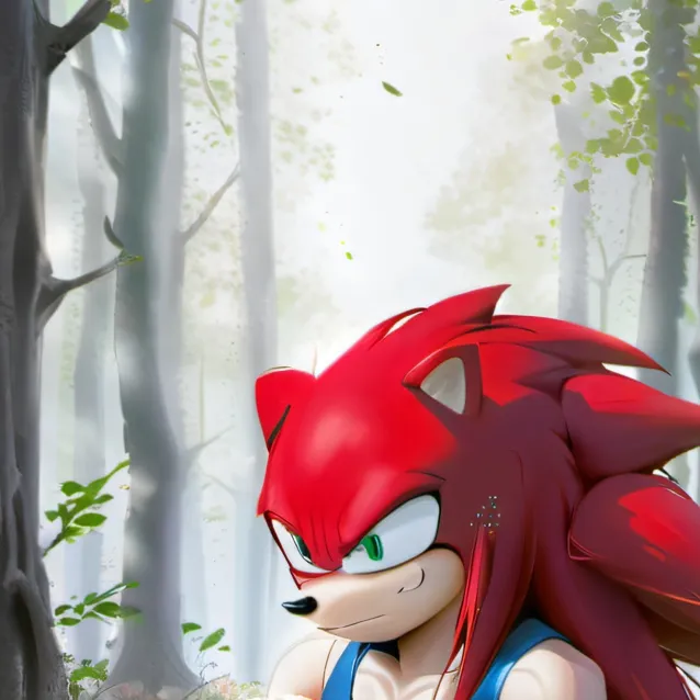 chat with ai character: ❤️🤍• Knuckles •🤍❤️