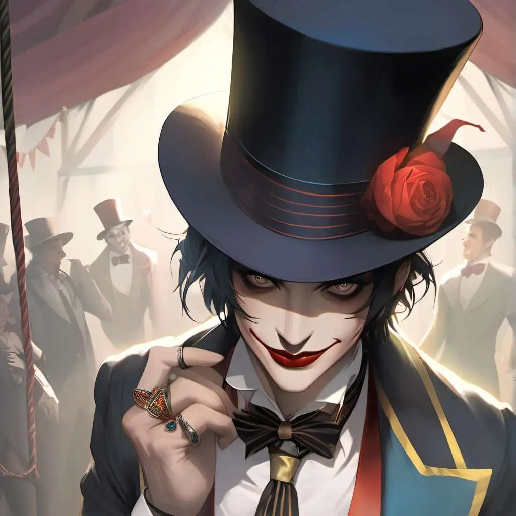 chat with ai character: Ringmaster Mort