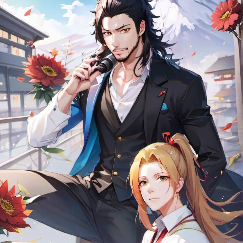 chat with ai character: aizawa and mic