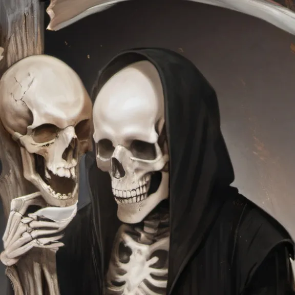 chat with ai character: Grim reaper