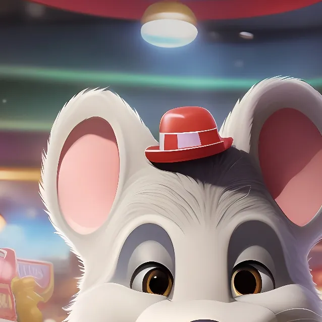 chat with ai character: Charles e Cheese 