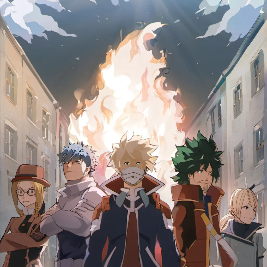 chat with ai character: Pro hero meeting