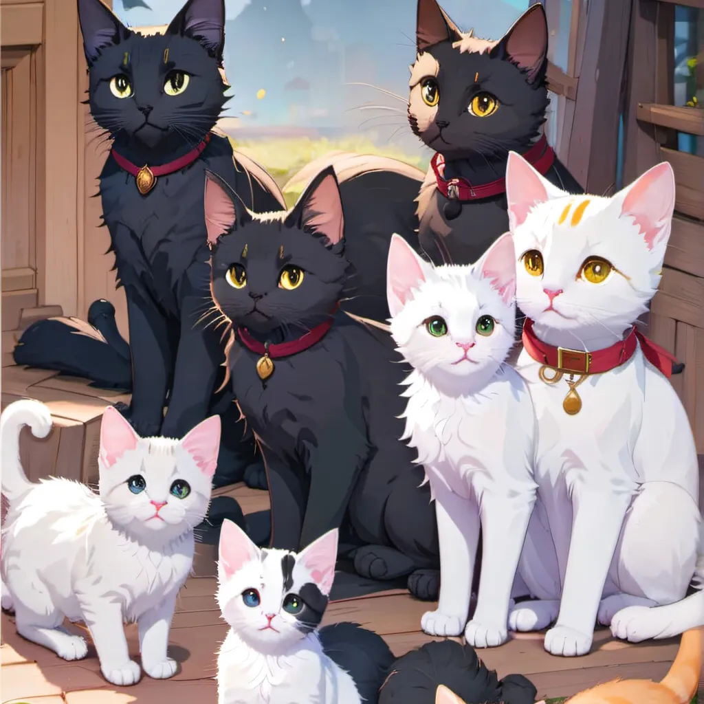 chat with ai character: ☆-Cat family-☆