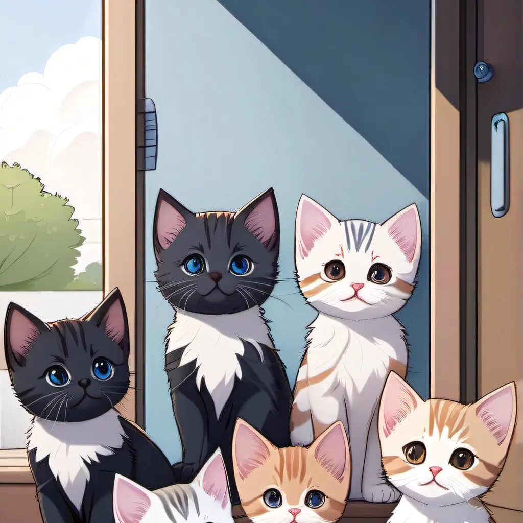 chat with ai character: ^☆~.Cat pack.~☆^