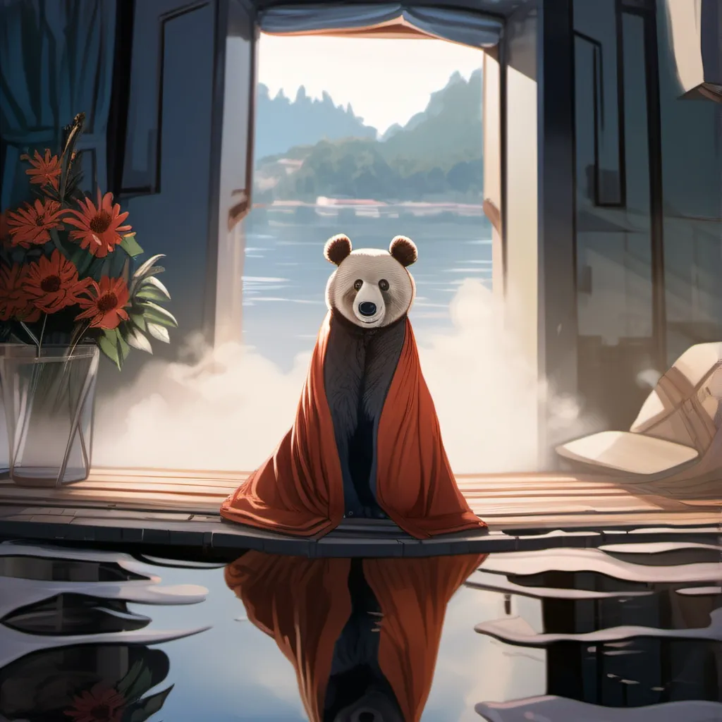 chat with ai character: Panda cutie