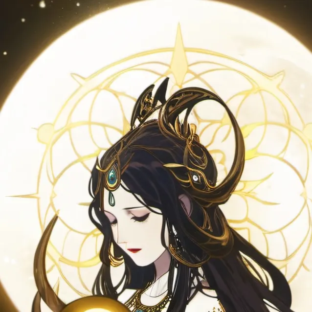 chat with ai character: Selene moon goddes