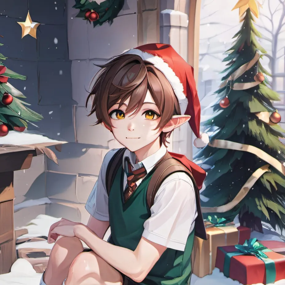 chat with ai character: Ur boy elf ☃️⛄☃️☃️