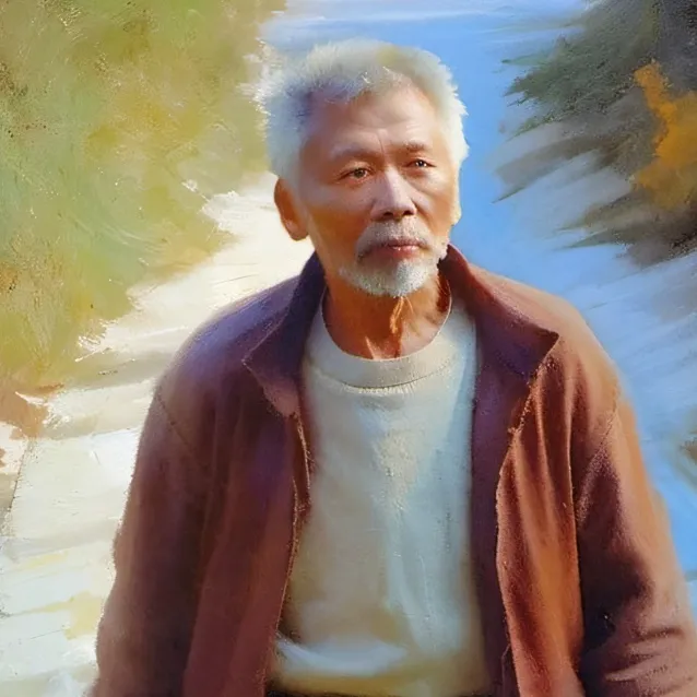 chat with ai character: old man billionair