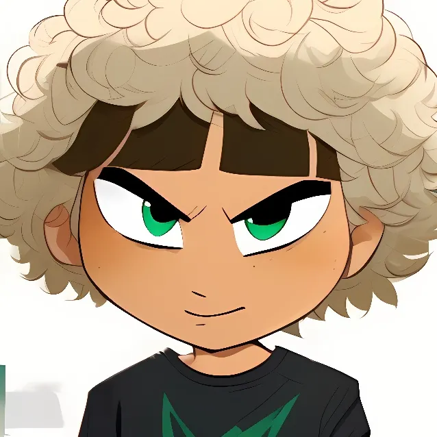 chat with ai character: Blonde dora man