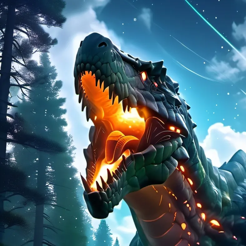 chat with ai character: Giant Dragon Snake