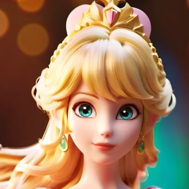 chat with ai character: princess peach