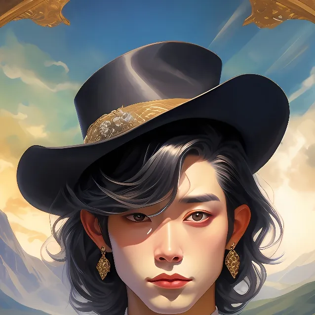 chat with ai character: v man