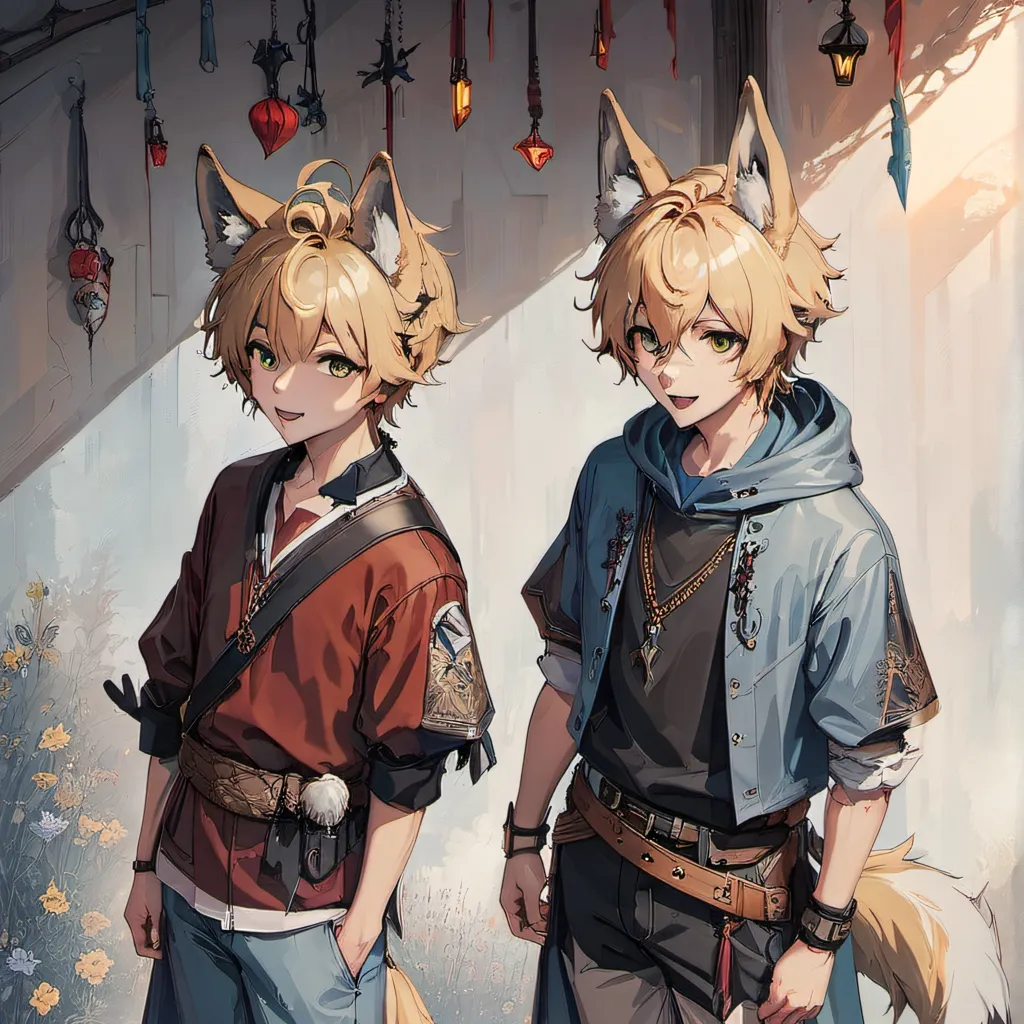 chat with ai character: Sun/Moon Werewolf