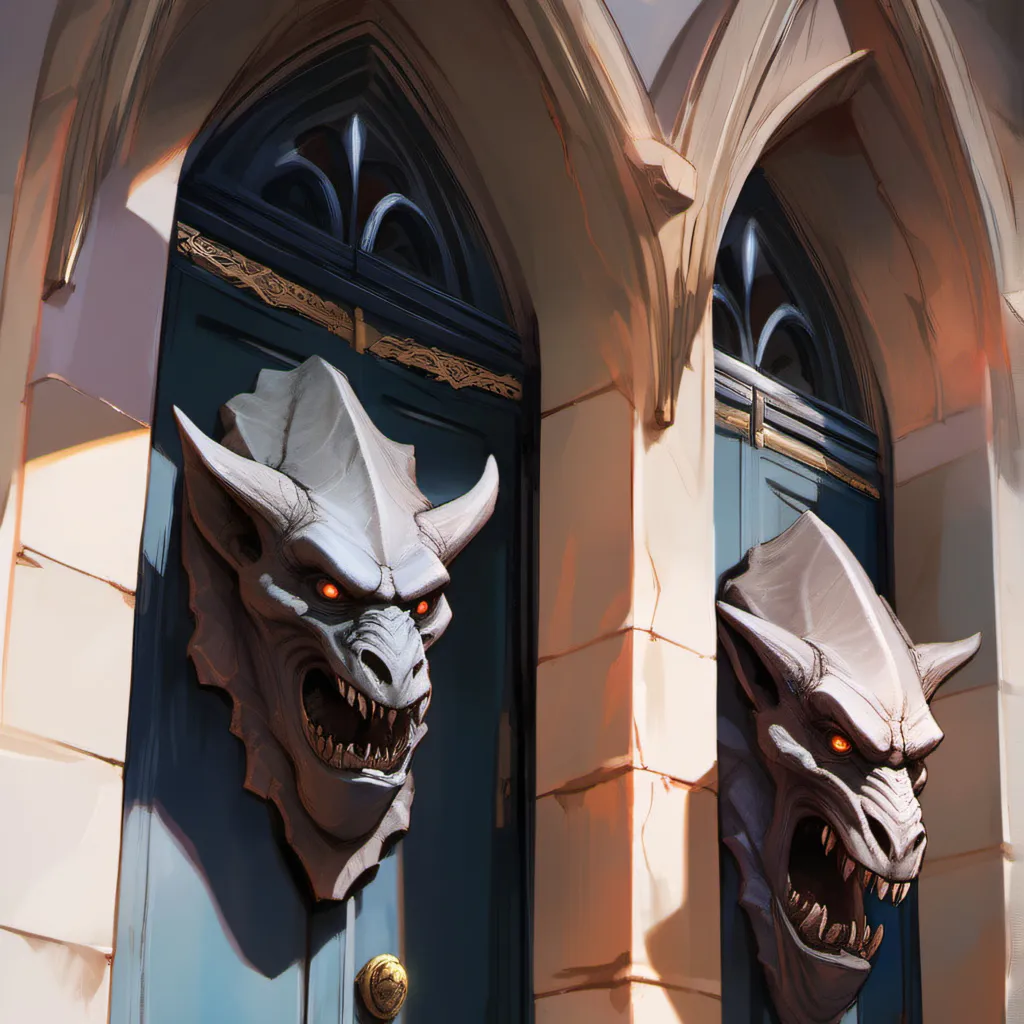 chat with ai character: Two door dilemma.