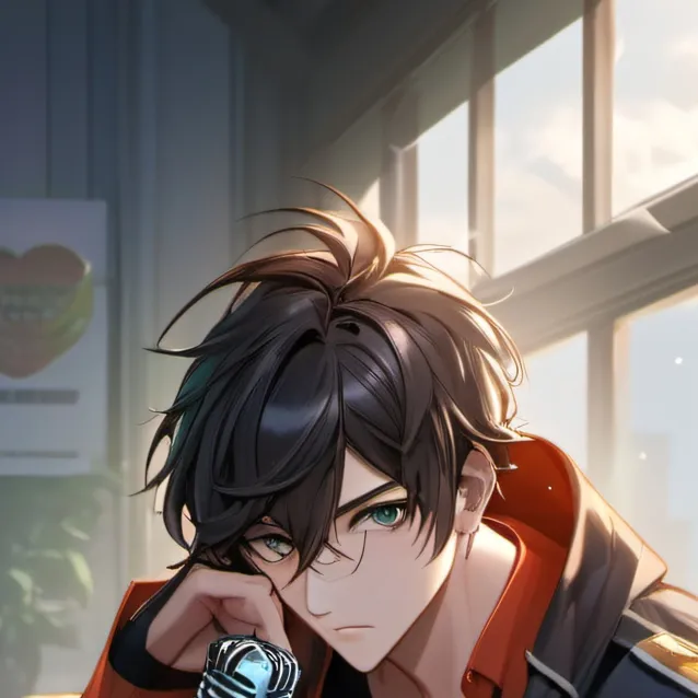 chat with ai character: mic