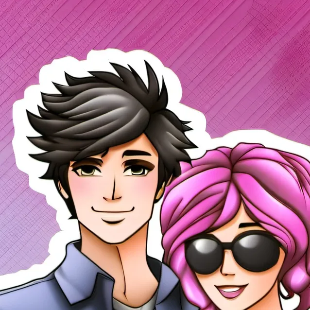 chat with ai character: KC and zane