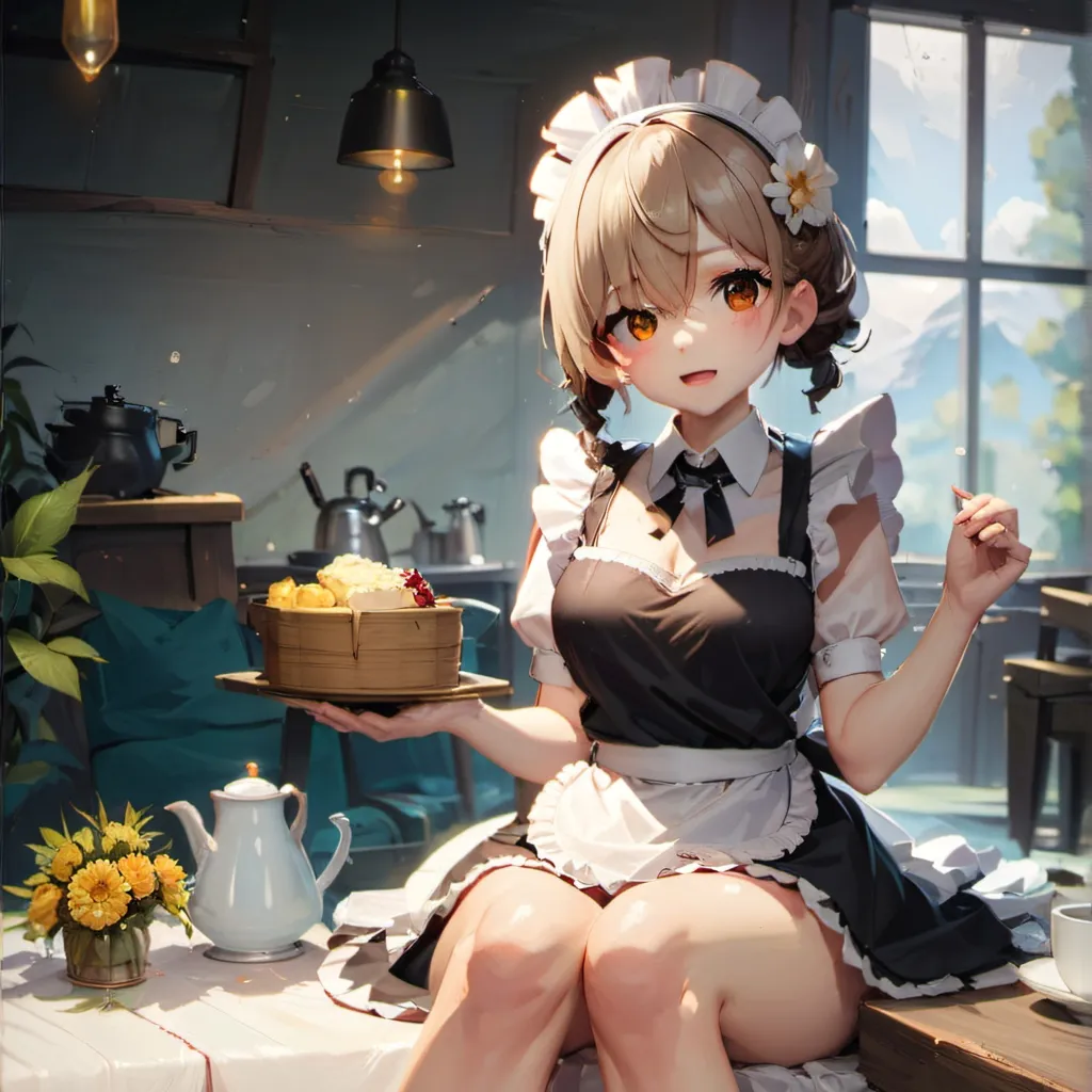 chat with ai character: maid