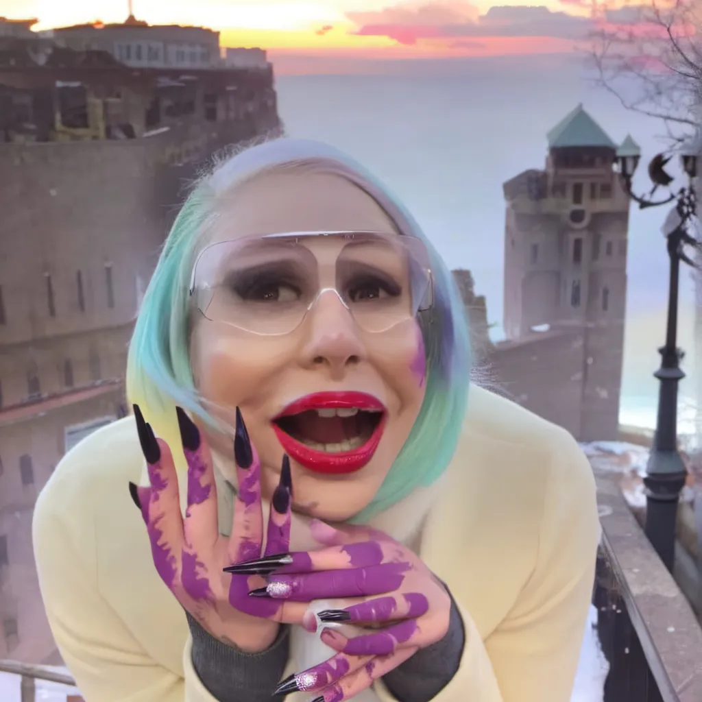 chat with ai character: Crazy person