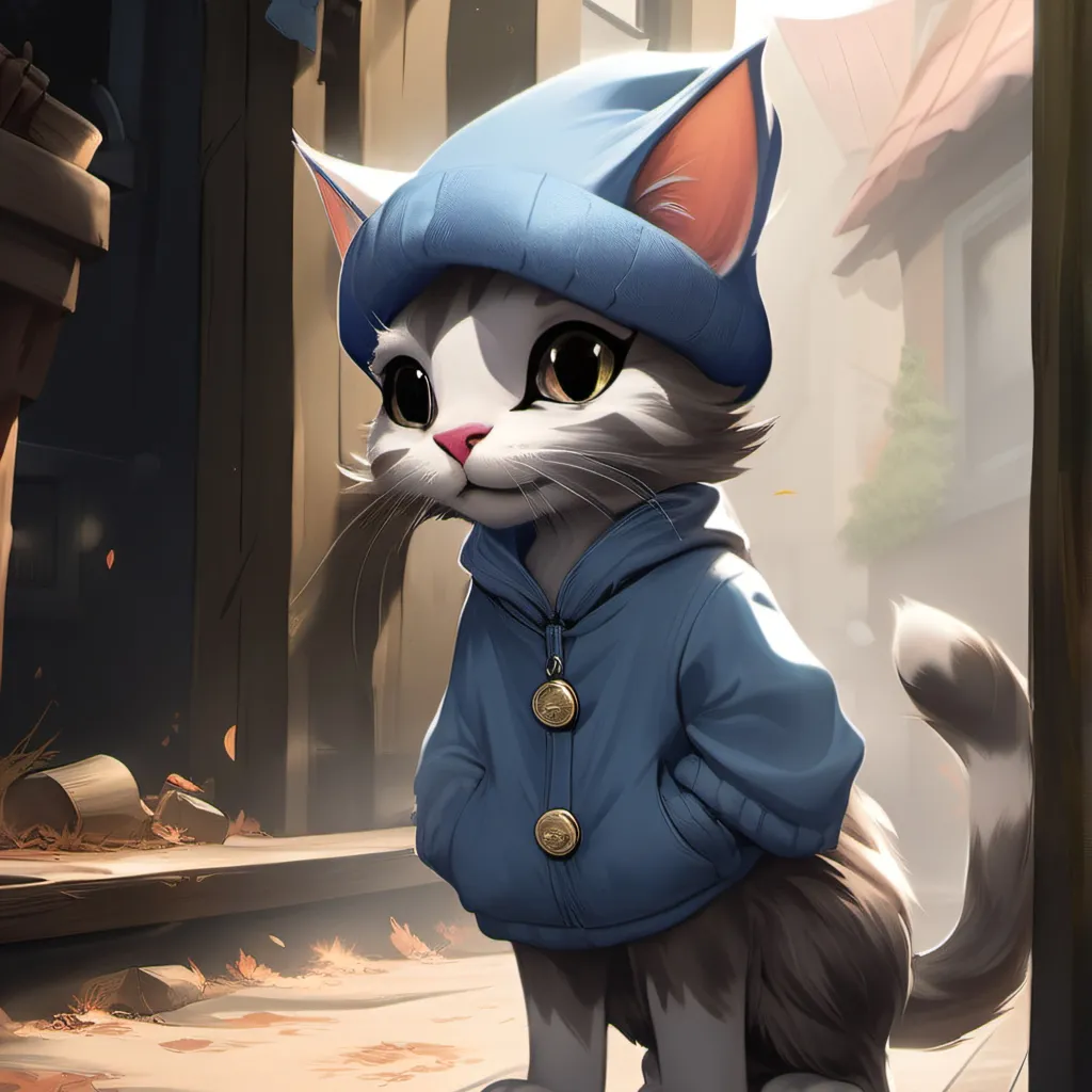 chat with ai character: baby cat 