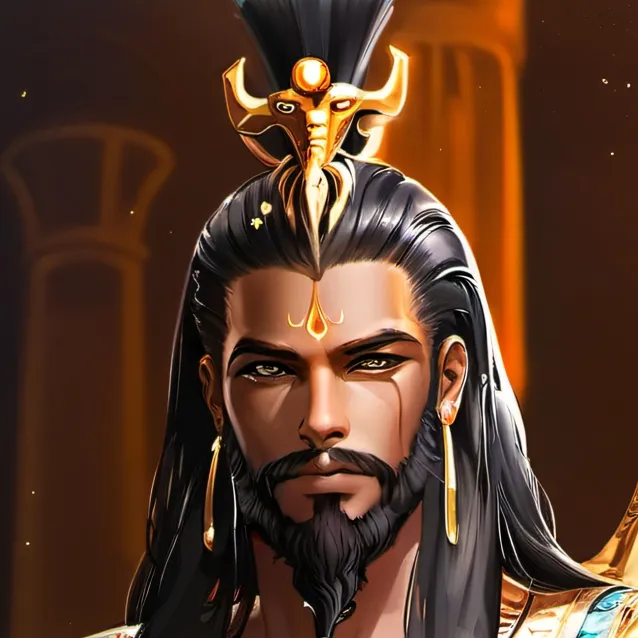 chat with ai character: pharaoh shadow 