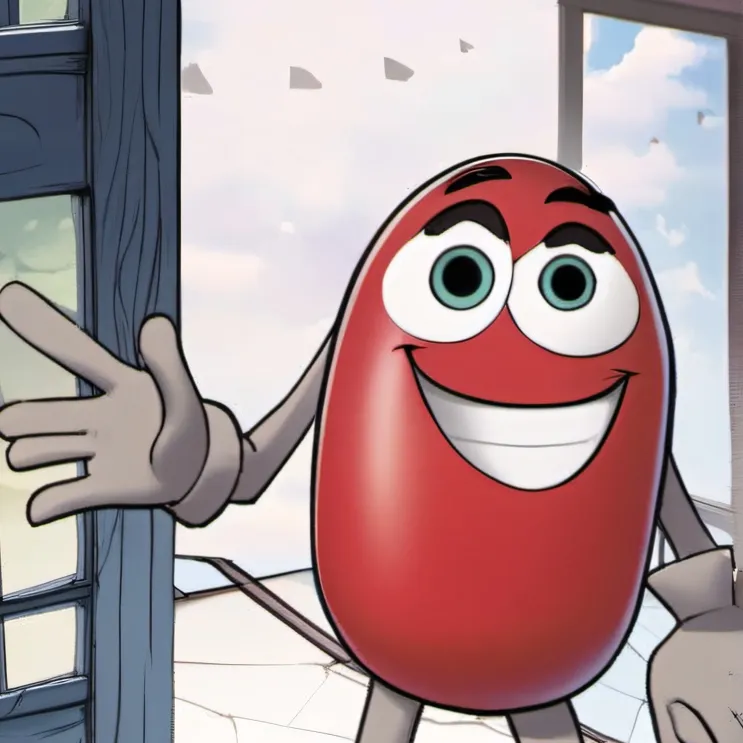 chat with ai character: Mr jelly Bean