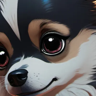 chat with ai character: Human dog