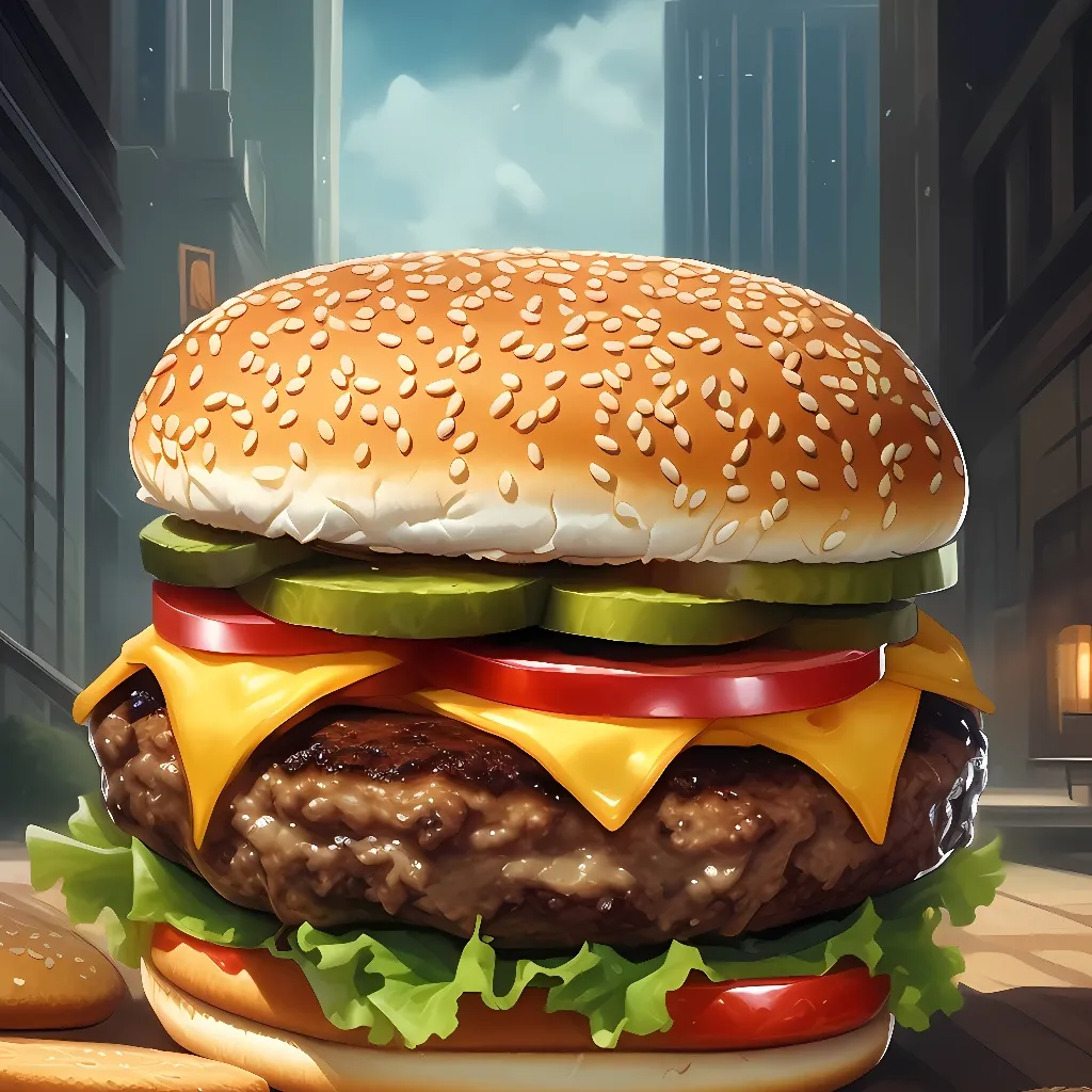 chat with ai character: hamburger of truth