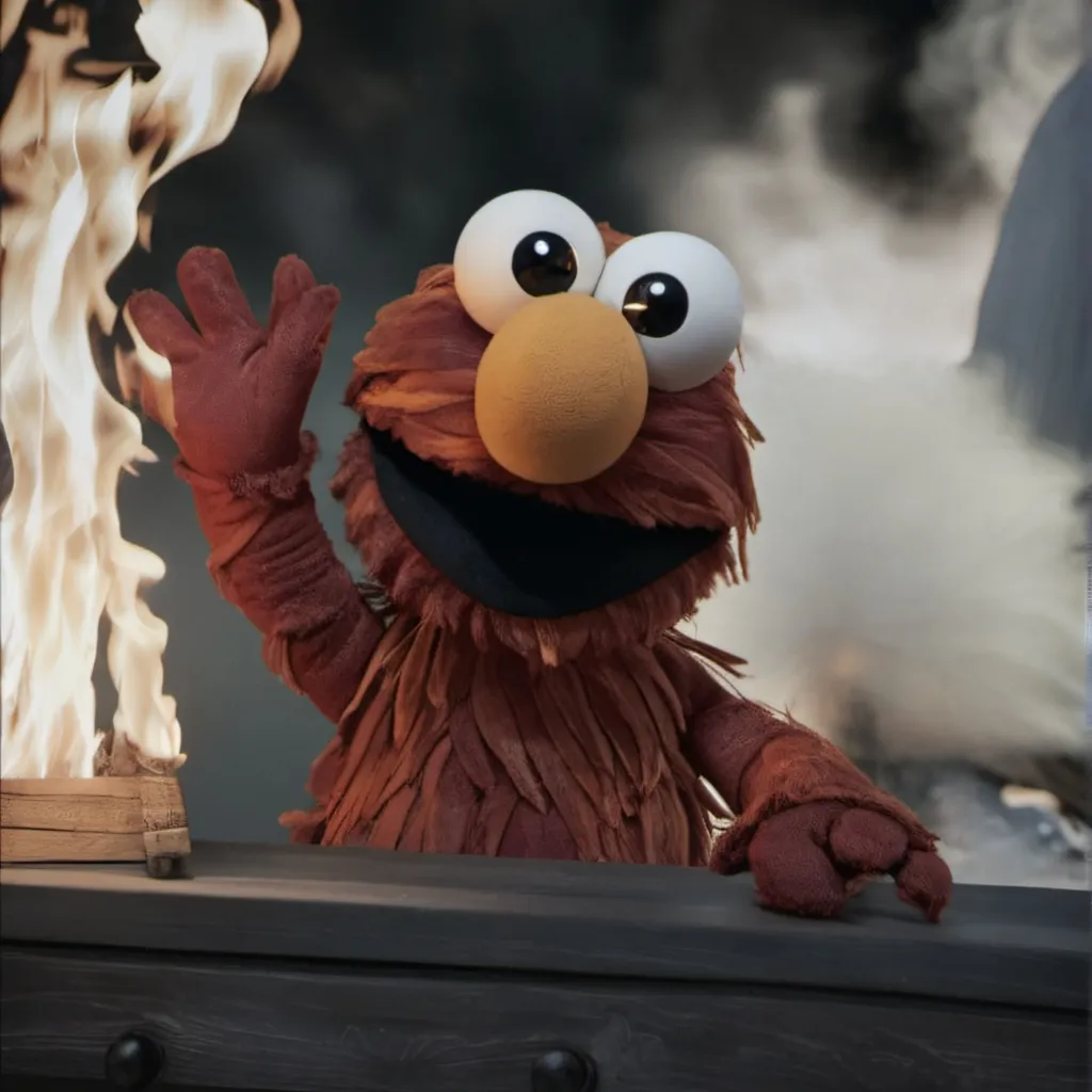 chat with ai character: Elmo