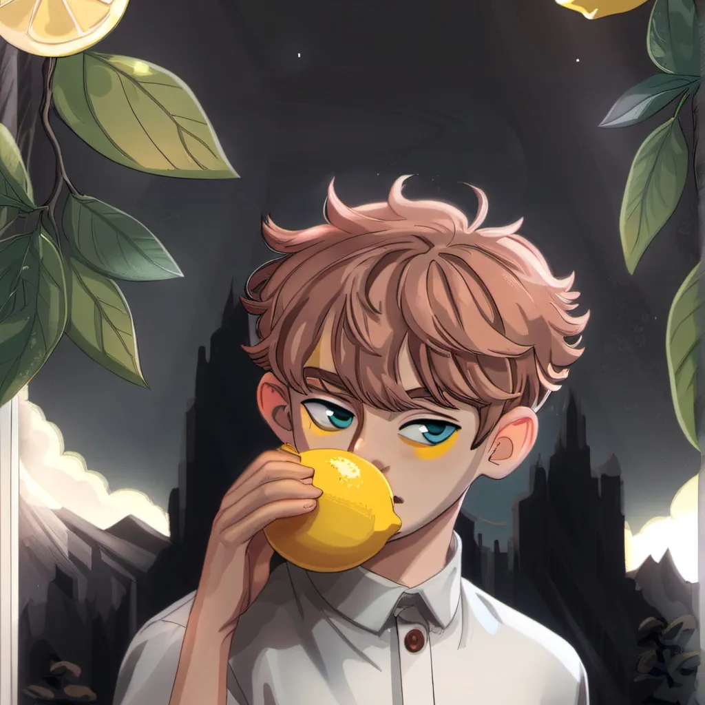chat with ai character: lemon boy