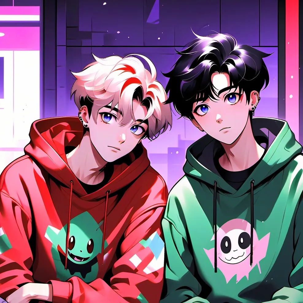chat with ai character: Sam and colby
