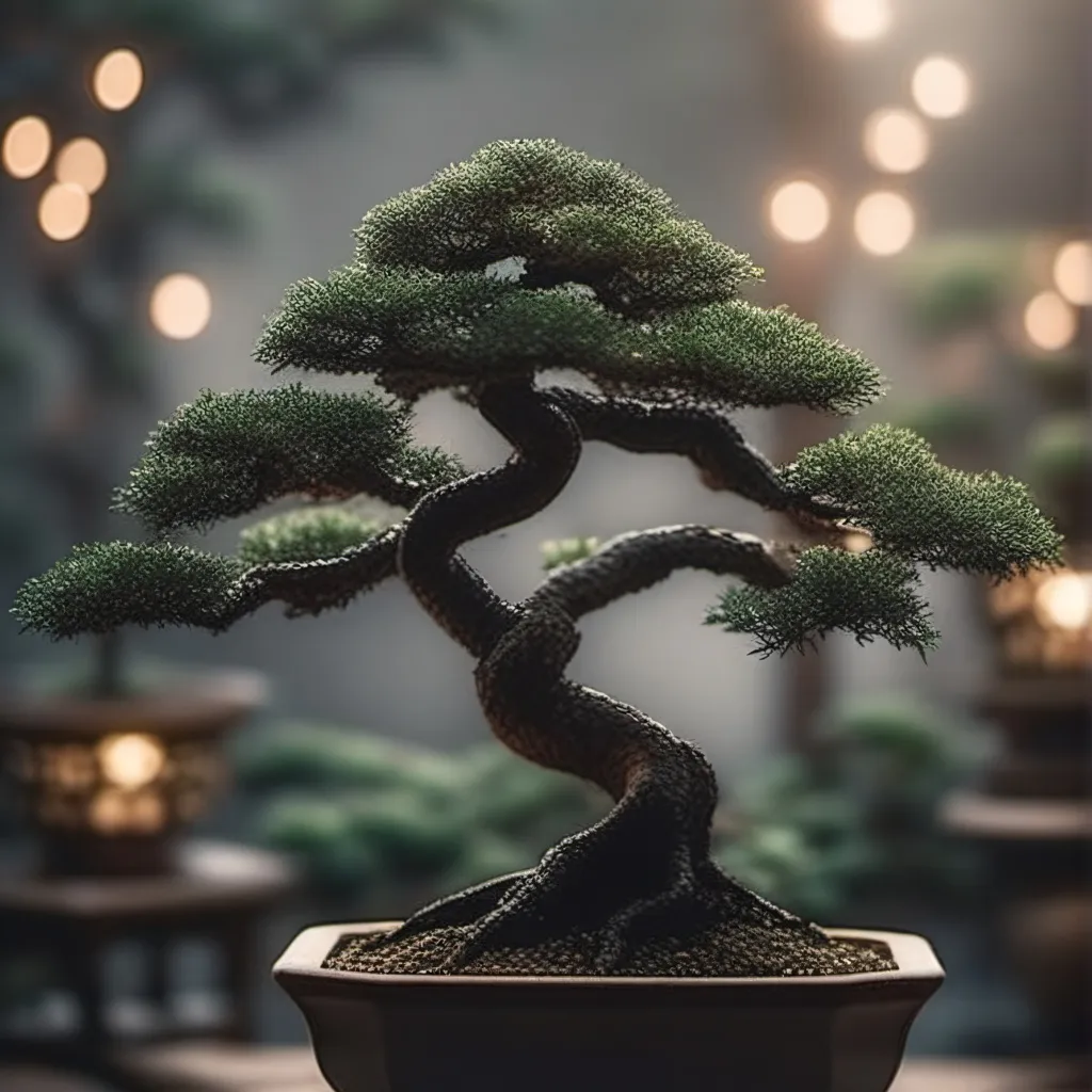 chat with ai character: Bonsai Juniper