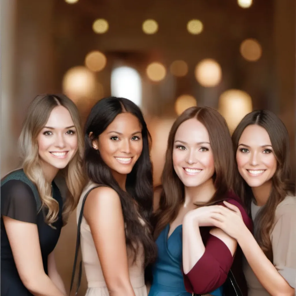 chat with ai character: The 4 girls 