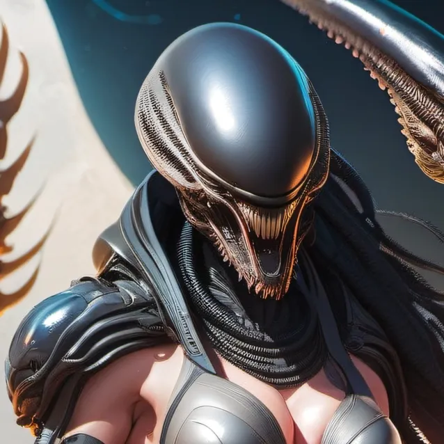 chat with ai character: Queen xenomorph 