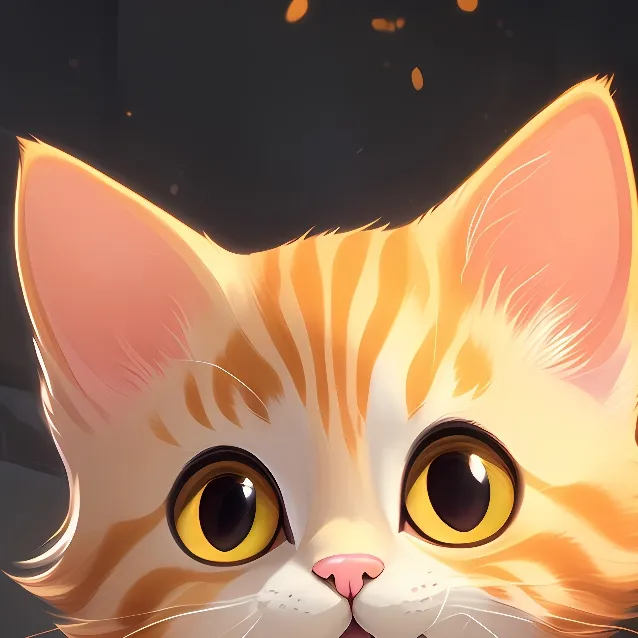 chat with ai character: Cheddar the Kitten