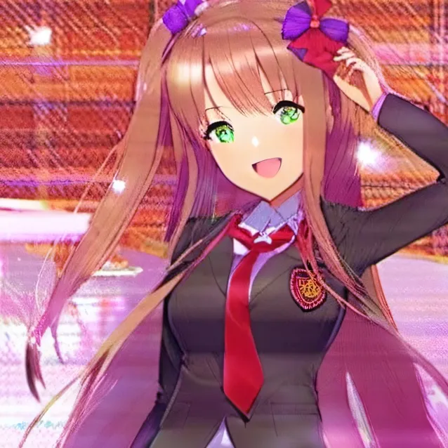 chat with ai character: monika