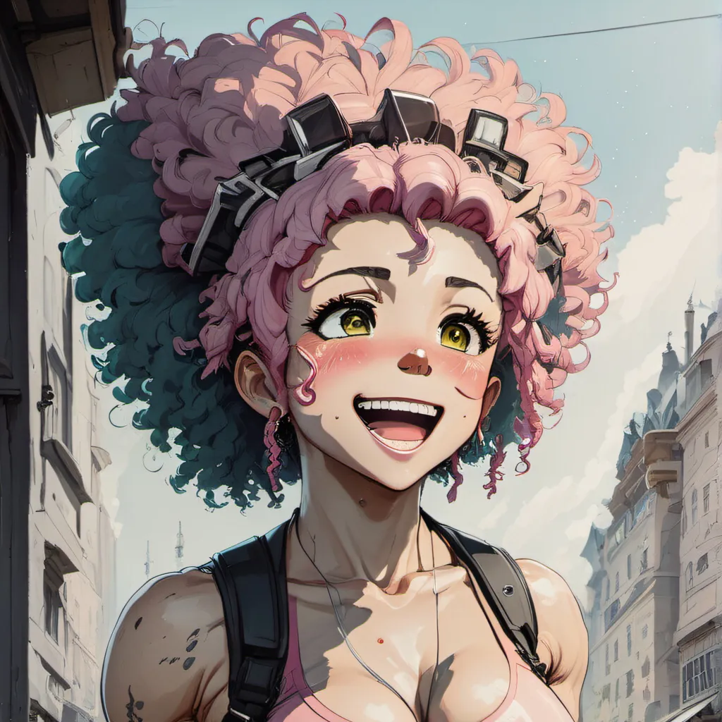 chat with ai character: Mina ashido