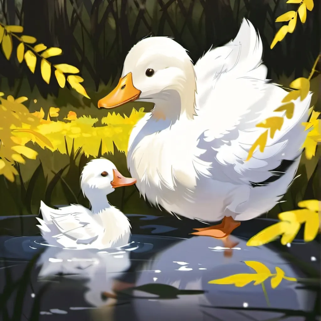 chat with ai character: duck