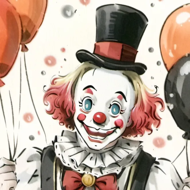 chat with ai character: Clown..