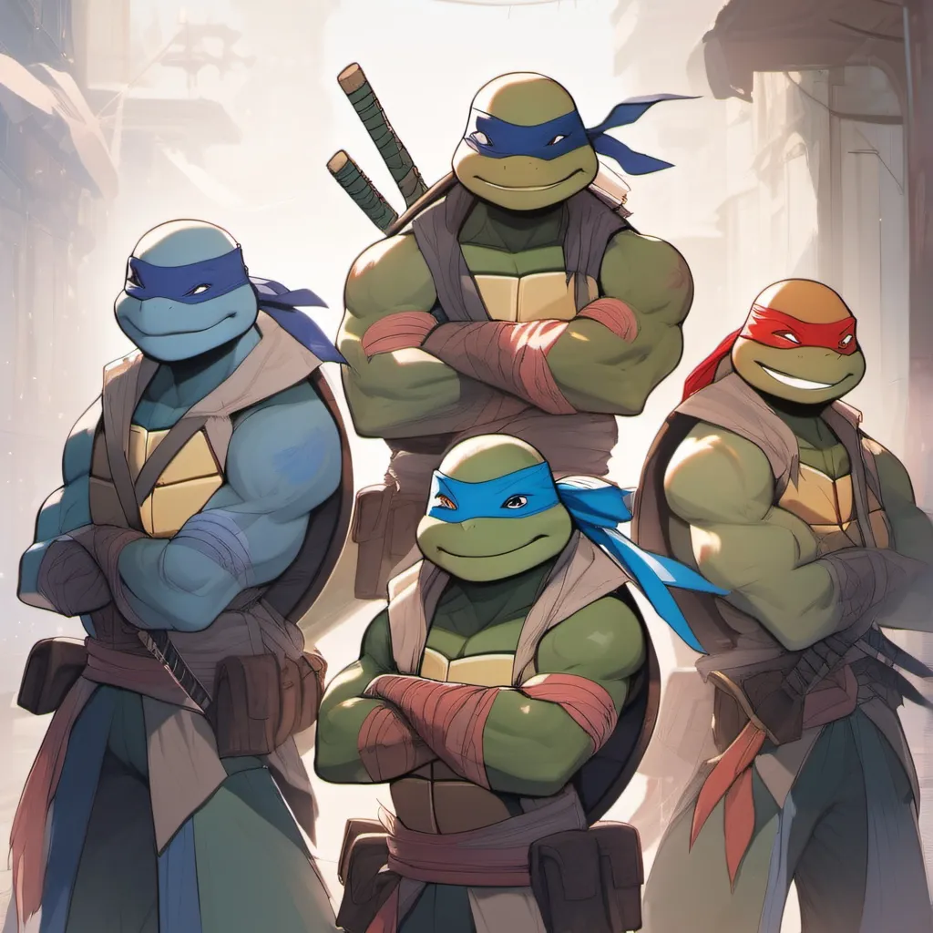 chat with ai character: TMNT