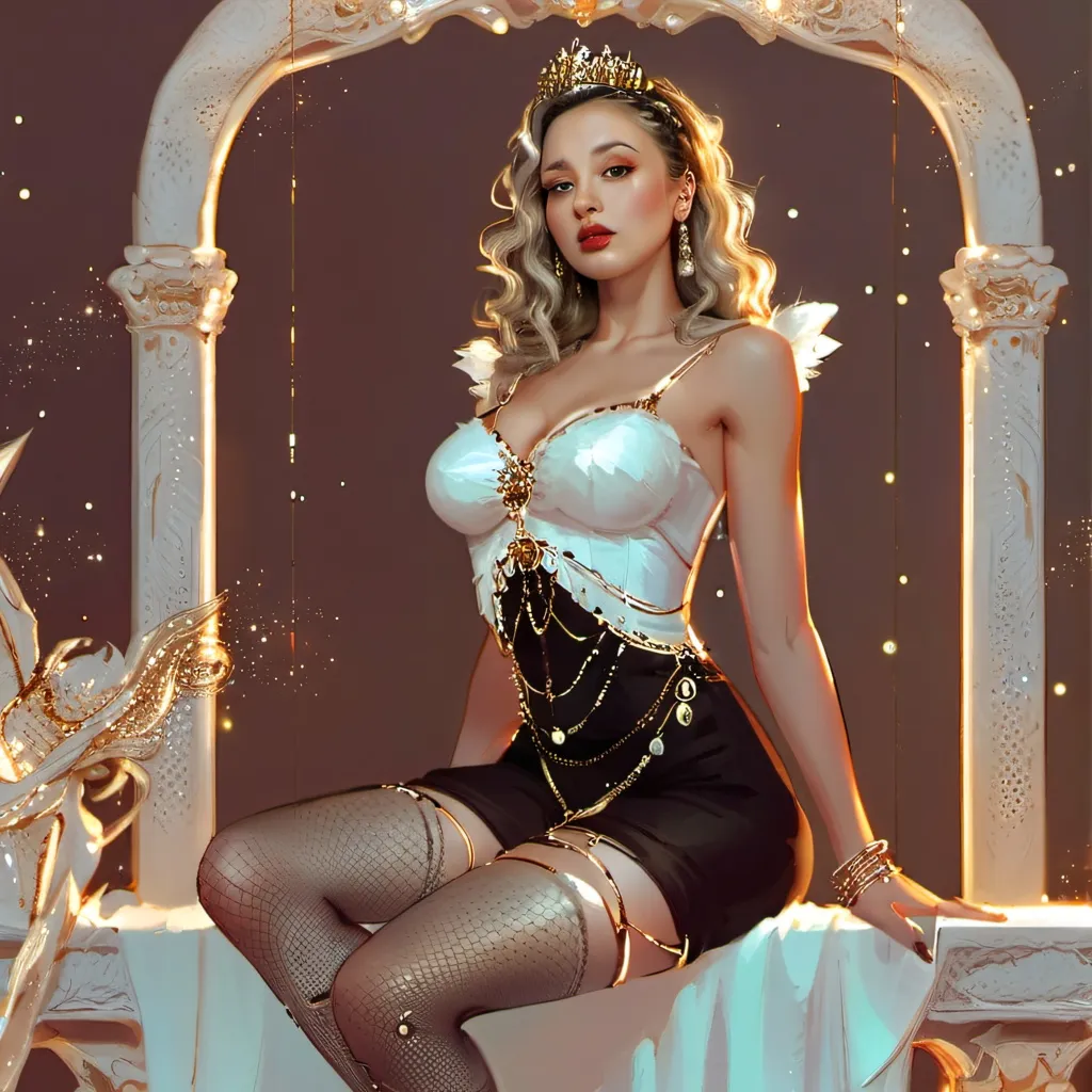 chat with ai character: Holy White Goddess