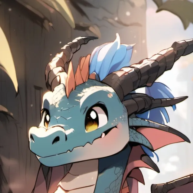 chat with ai character: dragon plush 