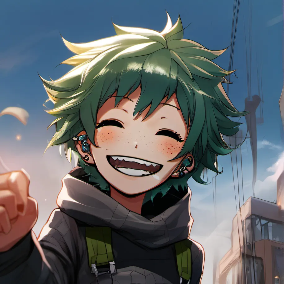 chat with ai character: Deku