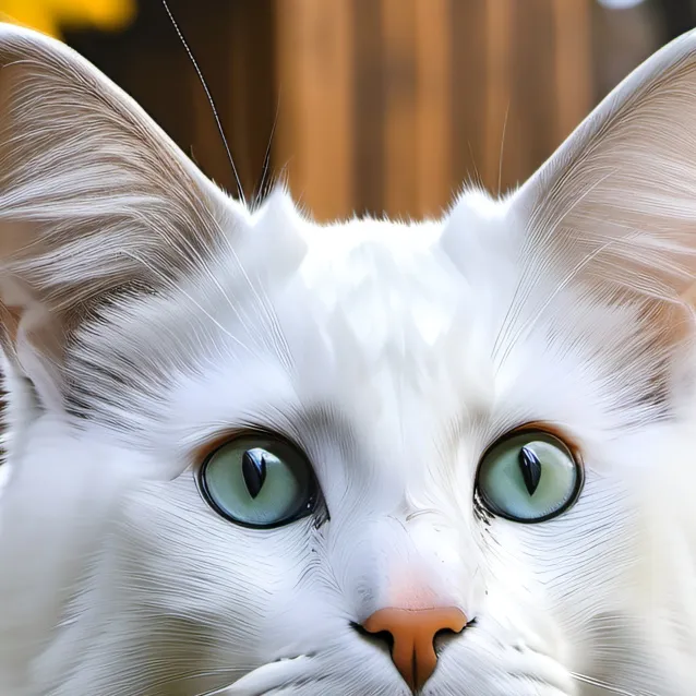 chat with ai character: white cat