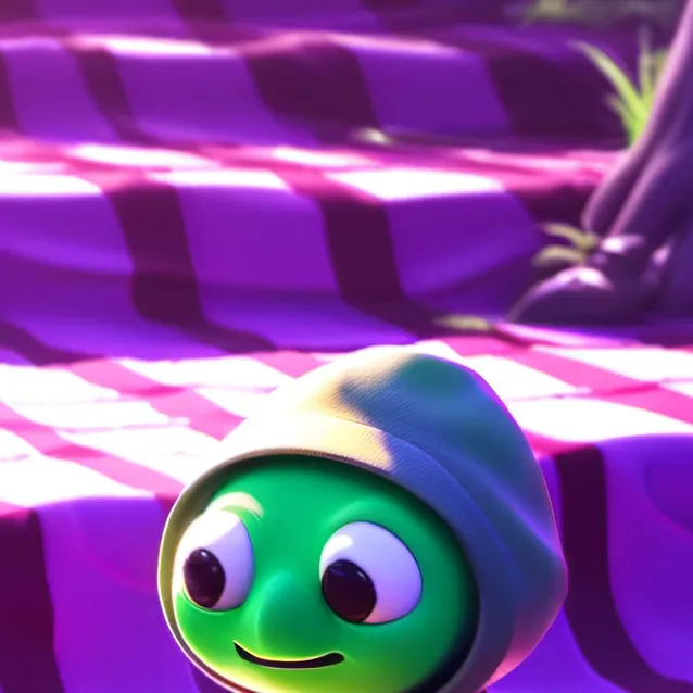 chat with ai character: green booger