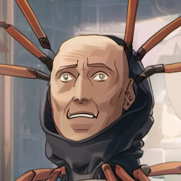 chat with ai character: spider toilet 